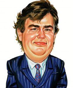 John Candy Caricature Paint By Numbers