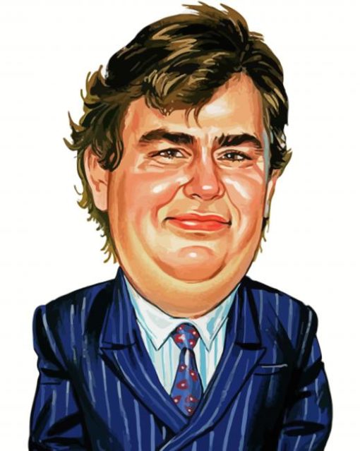 John Candy Caricature Paint By Numbers