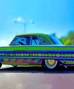 Lowrider Classic Car Paint By Numbers