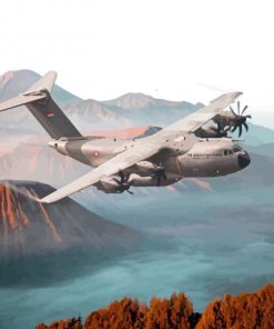 Military A400M Atlas Aircraft Paint By Numbers