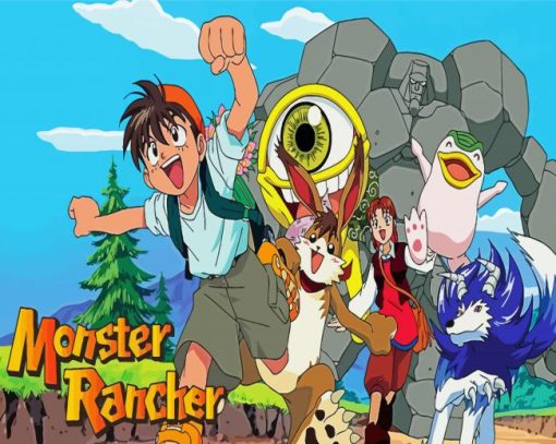 Monster Rancher Paint By Numbers