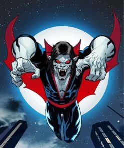 Morbius Vampire Paint By Numbers