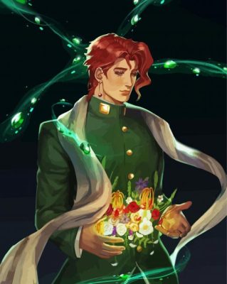 Noriaki Kakyoin Anime Character Paint By Numbers