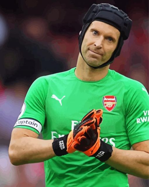 Petr Cech Former Football Player Paint By Numbers