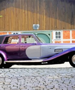 Purple Panther Deville Car Paint By Numbers