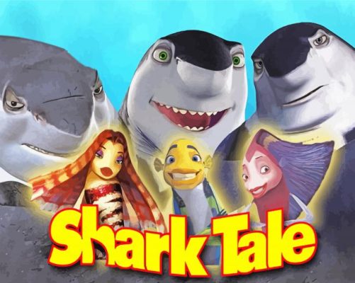 Shark Tale Paint By Numbers