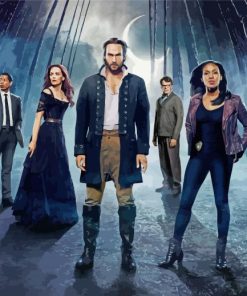 Sleepy Hollow American Drama Serie Characters Paint By Numbers