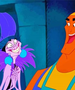 Aesthetic Emperors New Groove Paint By Numbers