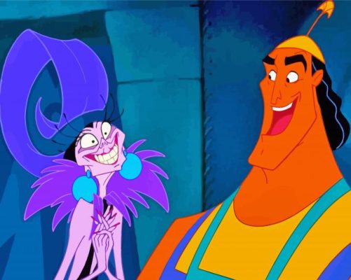 Aesthetic Emperors New Groove Paint By Numbers