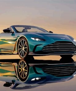 Cool Aston Martin Vantage Paint By Numbers