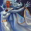 Cool Storm From X Men Paint By Numbers