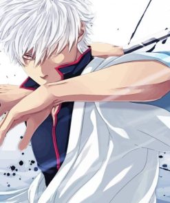 Gintoki Gintama Anime Paint By Numbers