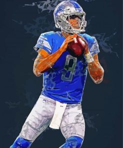 Matthew Stafford Art Paint By Numbers