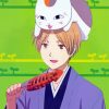 Nyanko Sensei And Takashi Natsume Paint By Numbers