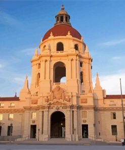 Pasadena City Hall California Paint By Numbers