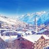 Snowy Town La Clusaz Paint By Numbers