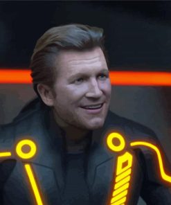 Tron Legacy Character Paint By Numbers