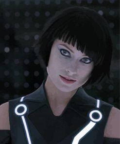 Tron Legacy Olivia Wilde Paint By Numbers