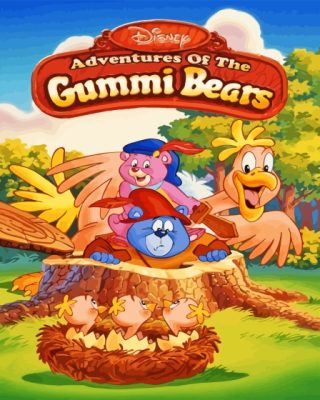 Adventure Of Gummi Bears Paint By Number