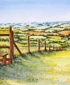 English Countryside Paint By Numbers