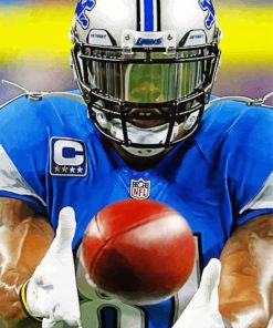 Calvin Johnson Paint By Number