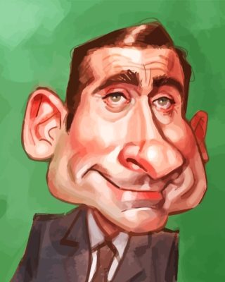 Steve Carell Paint By Number