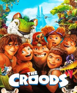 The Croods Paint By Number