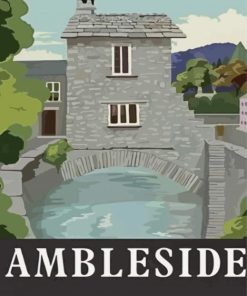 Ambleside England Poster Paint By Number