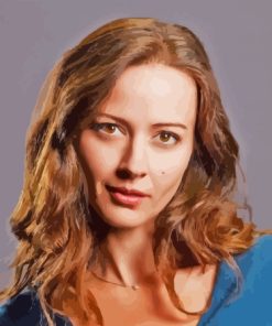 Amy Acker Face Paint By Number