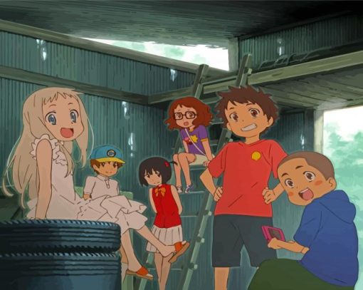 Anohana Anime Paint By Number