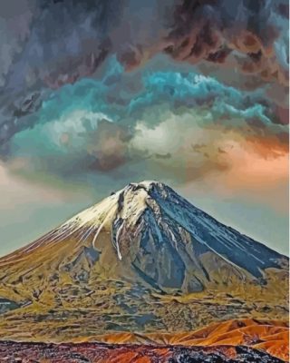 Ararat Mountain Turkey Paint By Number