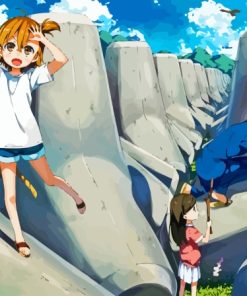 Barakamon Anime Characters Paint By Number