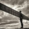 Black And White Angel Of The North Paint By Numbers