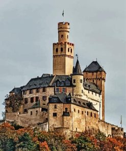 Braubach Marksburg Castle Paint By Number