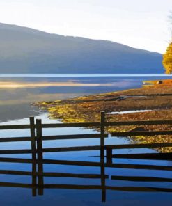 Coniston Water Landscape Paint By Numbers