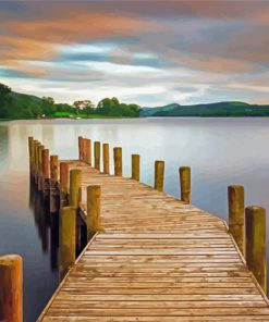 Coniston Water Lake Paint By Number