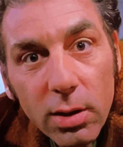 Cosmo Kramer Face Paint By Number