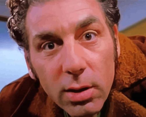 Cosmo Kramer Face Paint By Number