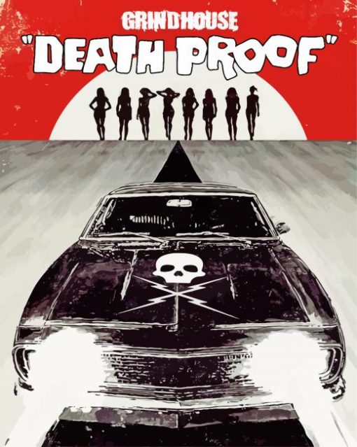 Death Proof Poster Paint By Numbers