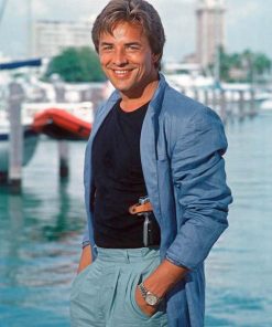 Don Johnson Actor Paint By Numbers