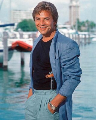 Don Johnson Actor Paint By Numbers