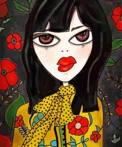 Gucci Girl Art Paint By Number