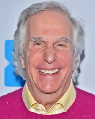 Henry Winkler Actor Paint By Number