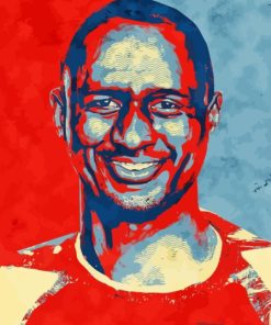 Illustration Patrick Vieira Paint By Number