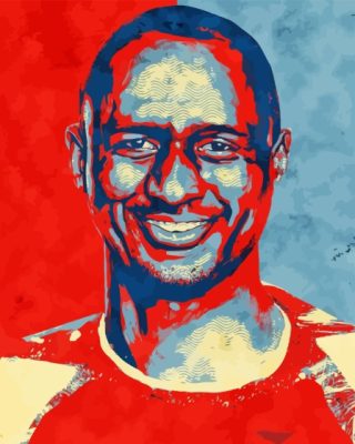 Illustration Patrick Vieira Paint By Number