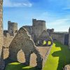 Inside Kidwelly Castle Paint By Numbers