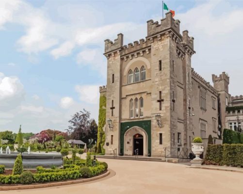 Irish Cabra Castle Paint By Number