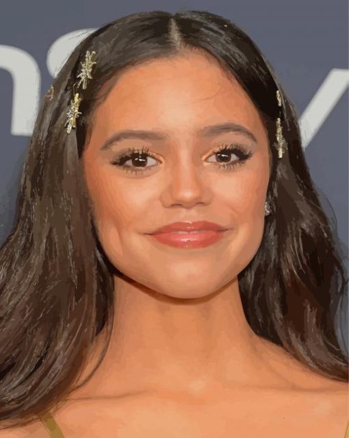 Jenna Ortega Paint By Number