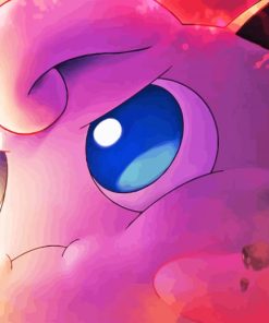 Jigglypuff Pokemon Paint By Number