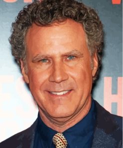 John Will Ferrell Paint By Number